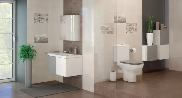 Cersanit Плитка підлогова Samanto Brown 42x42 код 5007 Церсаніт (TGGZ1040291891)