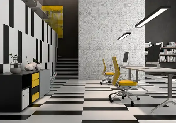 Керамогранит Geotiles Chess Negro 22 х 85 см 354793
