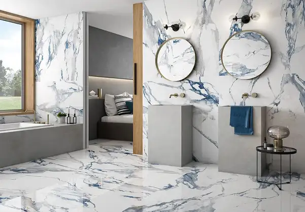 Керамогранит Geotiles Crash Blue Natural Rectifed 60 х 120 см 466679