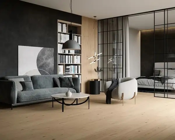 Плитка підлогова Soulwood Vanilla SZKL RECT STR MAT 19,8x179,8 код 7463 Ceramika Paradyz (R-R-0,2X1,8-1-SOWO.VA)