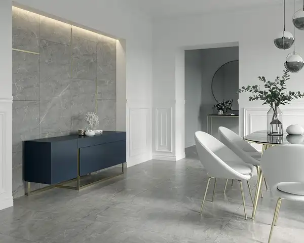 Плитка підлогова Marvelstone Light Grey SZKL RECT MAT 59,8x119,8 код 8811 Ceramika Paradyz (R-R-0,6X1,2-1-MARV.LG)