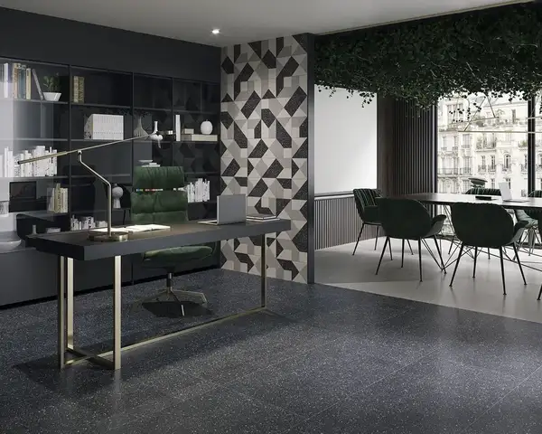 Плитка підлогова Moondust Antracite SZKL RECT MAT 59,8x119,8 код 0215 Ceramika Paradyz (R-R-0,6X1,2-1-MOST.AN)