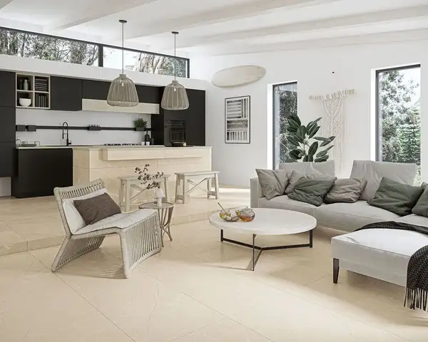 Плитка підлогова Sunnydust Beige SZKL RECT MAT 59,8x119,8 код 0451 Ceramika Paradyz (R-R-0,6X1,2-1-SUNN.BE)