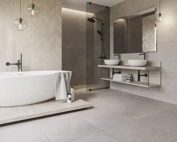 Плитка підлогова Barro Grys SZKL RECT MAT 59,8x59,8 код 8576 Ceramika Paradyz (R-R-598X598-1-BARR.GR)