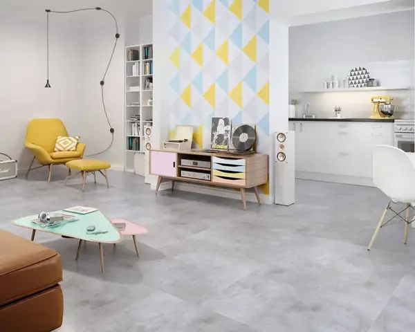 Плитка підлогова Scratch Bianco SZKL RECT MAT 75x75 код 9819 Ceramika Paradyz (R-R-750X750-1-SCRA.BI---2)