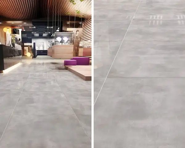 Плитка підлогова Tecniq Silver SZKL RECT LAP 59,8x59,8 код 2418 Ceramika Paradyz (RHR-598X598-1-TECN.SI---2)