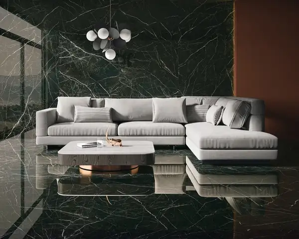 Плитка підлогова Desire Black SZKL RECT POL 120x120 код 0898 Ceramika Paradyz (RPR-1,2X1,2-1-DESI.BK)