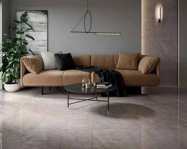Плитка підлогова Wonderstone Light Grey SZKL RECT POL 59,8x59,8 код 9542 Ceramika Paradyz (RPR-598X598-1-WOST.LG)