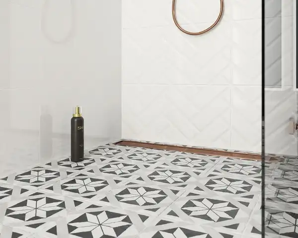 PARADYZ Modern Motyw F Плитка підлогова, декор (RS--198X198-1-MODN.--F)