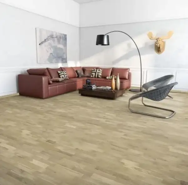 Паркетна дошка Barlinek Decor Дуб Bianco Molti, 3-смугова (BC8-DBE3-L05-BIX-D14207-F)