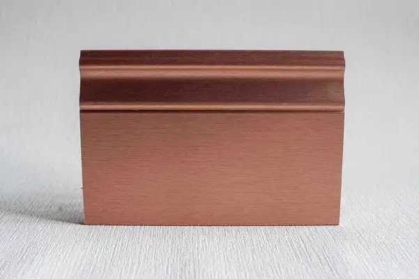 Плінтус з МДФ, 96x16x2400 форма M2 Мідь, Lucciano, Італія (500AMC96RAKM2)