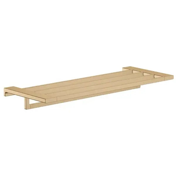 Поличка для рушників з власником Hansgrohe AddStoris, Brushed Bronze (41751140)