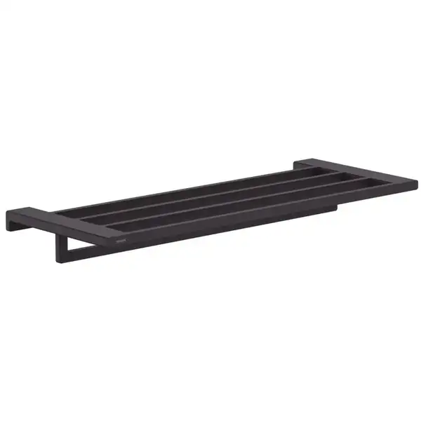 Поличка для рушників з власником Hansgrohe AddStoris, Matt Black (41751670)