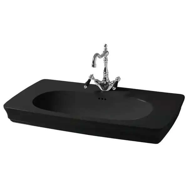 Умивальник підвісний Artceram Civitas 90x50, чорний (CIL002 03;00)