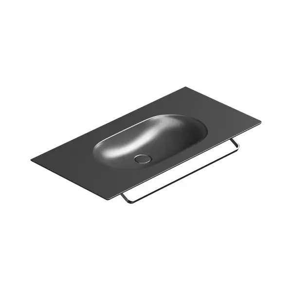 Раковина подвесная Catalano Horizon 100 х 50 см, Satin black (1100HZNS) фото 1 Aquada.com.ua