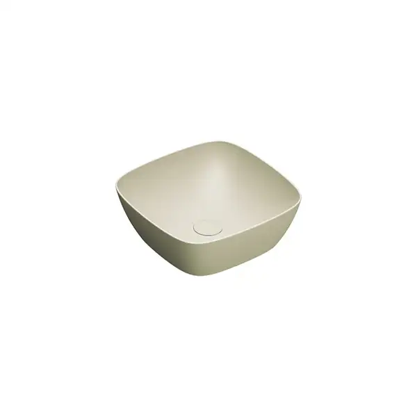 Раковина накладная на столешницу Catalano Green Lux Сolori 40 х 40 х h14 см, цвет - серый матовый 140APGRLXGS