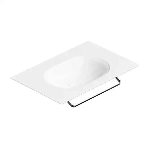 Раковина подвесная Catalano Horizon 75 х 50 см, Satin white (белый матовый) (175HZBM) фото 1 Aquada.com.ua