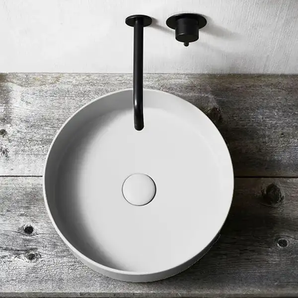 Cielo Shui Comfort Умивальник накладний круглий, білий (SHCOLAT40 white)