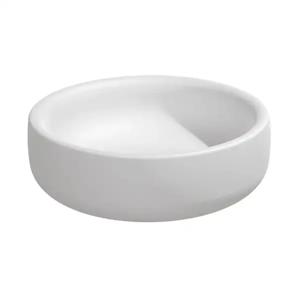 Умивальник на стільницю Flaminia Bonola, без переливу, 46 см, latte milky white matt (BN46A) (BN46ALAT)