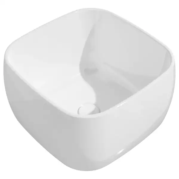 Раковина накладная на столешницу Flaminia Flag 40 х 40 х h28 см, цвет - Latte opaco (матовый) FG40H28 Latte