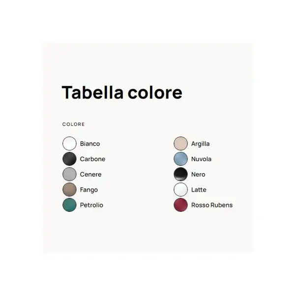 Раковина подвесная Flaminia Fluo 60 х 49 х h20 см, цвет - Argilla opaco (матовый) FU60L Argilla