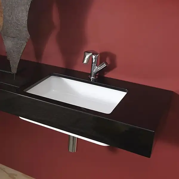 Умивальник вбудований Flaminia Miniwash 55х35х12, Carbone (MW60SP Carbone)