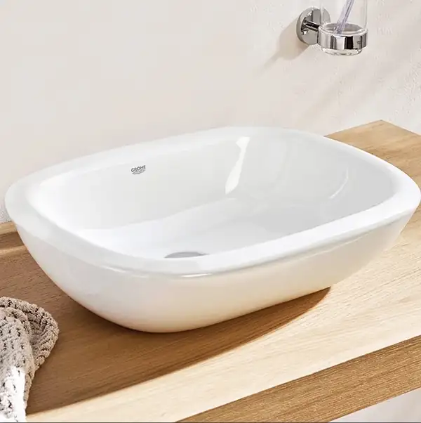 Умивальник на стільницю Grohe Eurostyle 50x38, білий альпін (39216000)