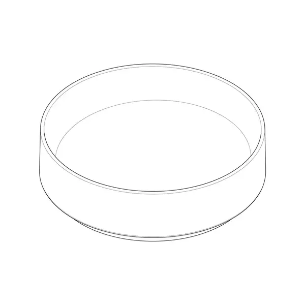 Раковина накладна на стільницю Ø40 х h12 см Hansgrohe Xuniva Evo S (без переливу, Matt White)  60323700