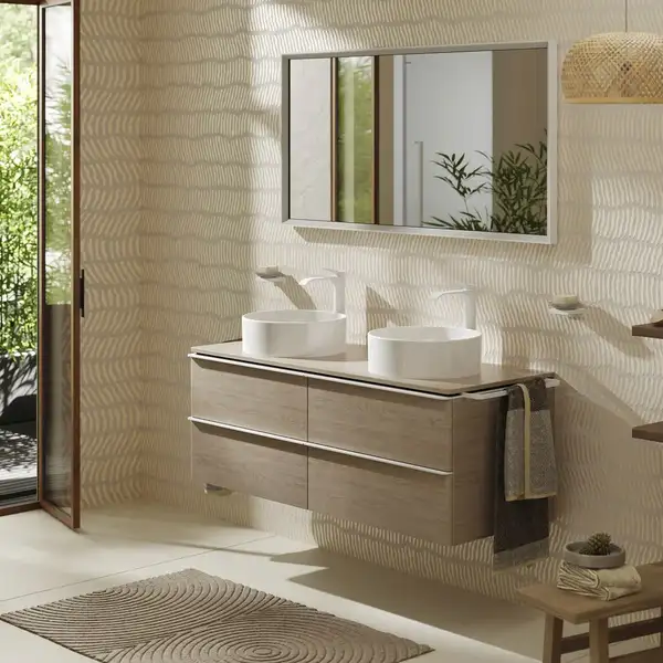 Раковина накладна на стільницю Ø40 см (покриття SmartClean) Hansgrohe Xuniva S  61071450