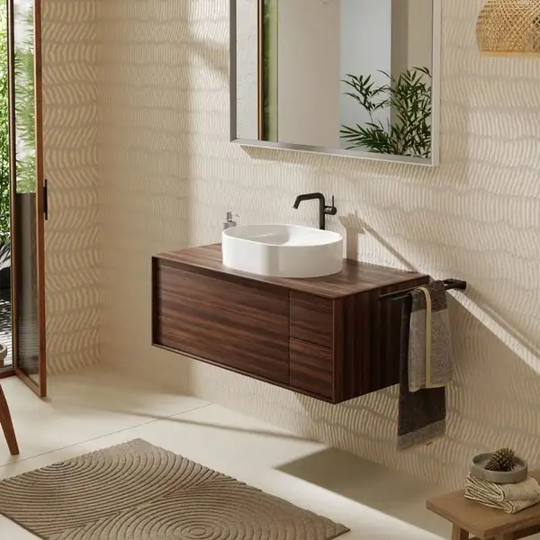 Раковина накладна на стільницю 40х55 см (покриття SmartClean) Hansgrohe Xuniva U  61073450