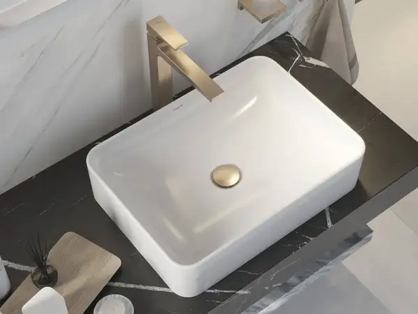 Раковина накладна на стільницю 40х55 см (покриття SmartClean) Hansgrohe Xuniva Q  61075450
