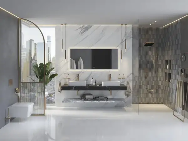 Раковина накладна на стільницю 40х55 см (покриття SmartClean) Hansgrohe Xuniva Q  61075450
