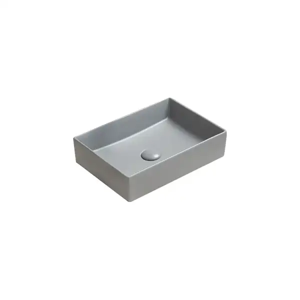 Умывальник (раковина) MEXEN GOYA 45 GREY MAT накладной светло-серый (MEX-22184561)