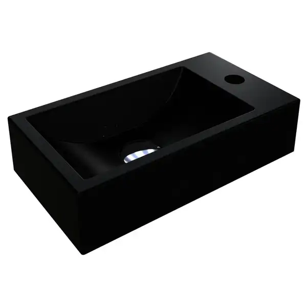 MIRAGGIO Умывальник FARO BLACK MIRASTONE (0000397)