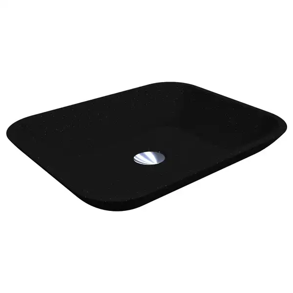 MIRAGGIO Умывальник MARTEEN BLACK MIRASTONE (0000427)