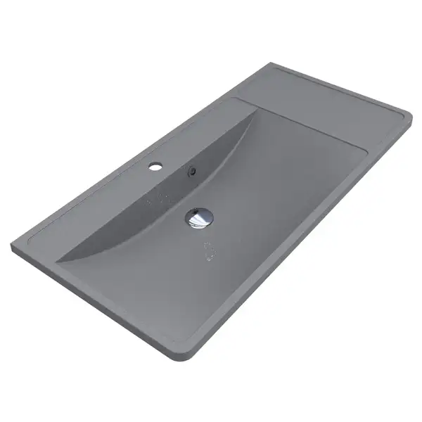 MIRAGGIO Умывальник SACRAMENTO GRAY MIRASTONE (0000437)