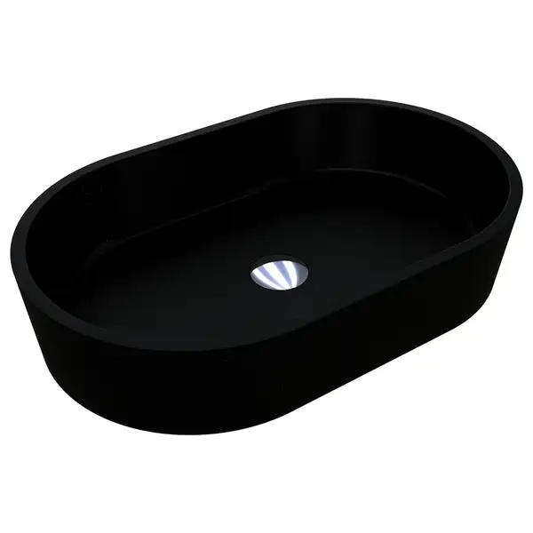 MIRAGGIO Умывальник SORRENTO BLACK MIRASTONE (0000441)
