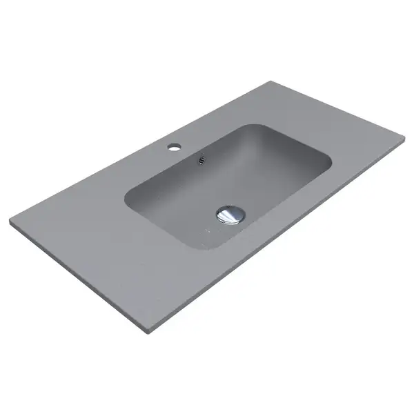 MIRAGGIO Умывальник DELLA 900 GRAY MIRASTONE (0000987)