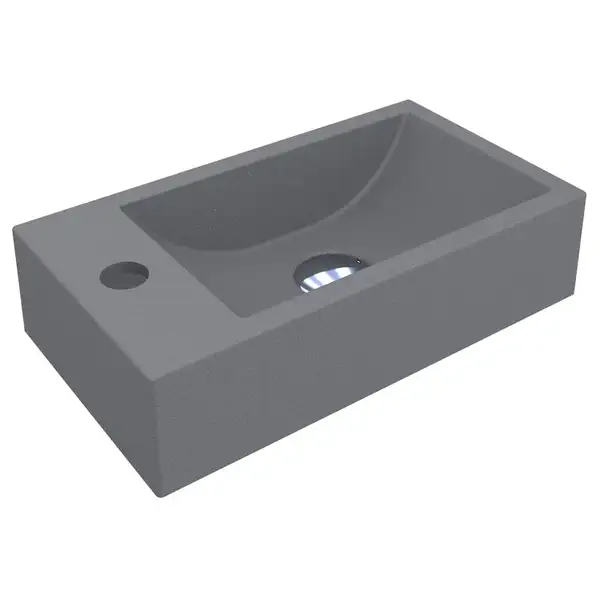 MIRAGGIO Умывальник FARO R GRAY MIRASTONE (0001209)