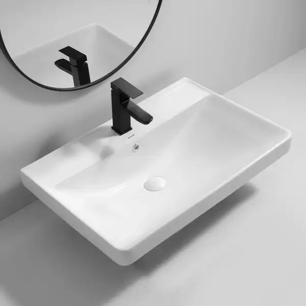 MIXXUS PREMIUM STYLE-1502 Раковина мебельная, белая (MP6499)