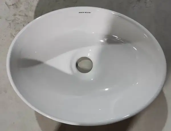 MIXXUS PREMIUM ELLIPSE-0107 Раковина накладная, белая (MP6525)