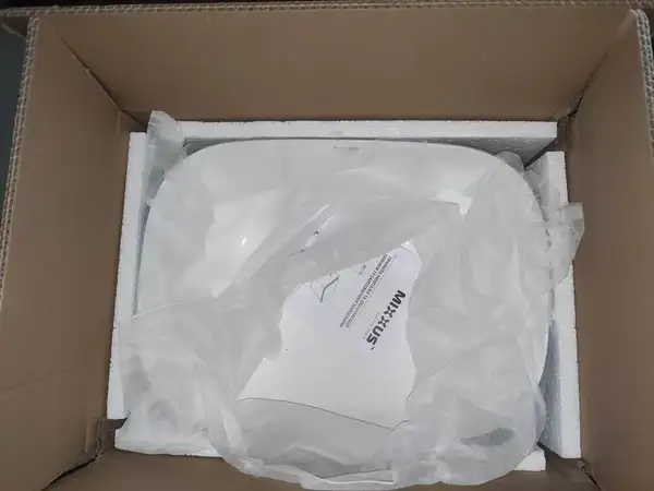 Mixxus Premium DIVERSE-0112 Раковина накладная, бело-черная (MP6542)
