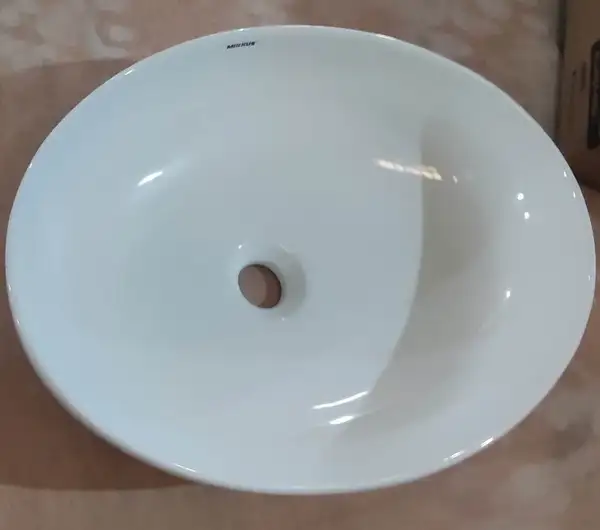Mixxus Premium ELLIPSE-0102 Раковина накладная, белая (MP6551)