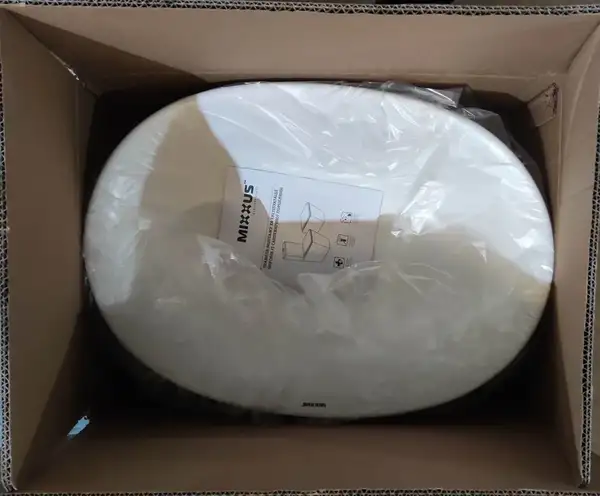 Mixxus Premium ELLIPSE-0103 Раковина накладная, белая (MP6553)