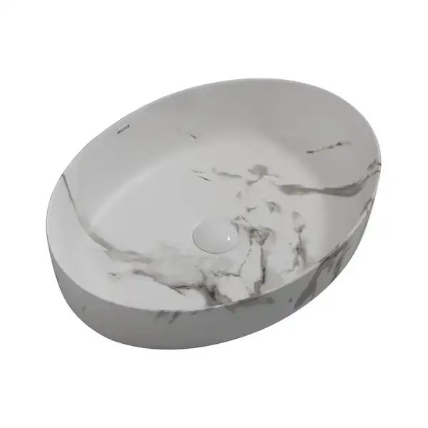 MIXXUS PREMIUM ELLIPSE-0104 Раковина накладная, мрамор (MP6554)