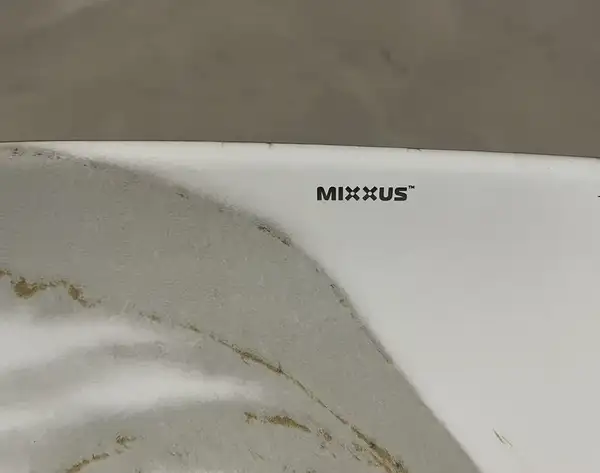 Раковина накладная MIXXUS PREMIUM ELLIPSE-0105, мрамор-черн. (MP6565)