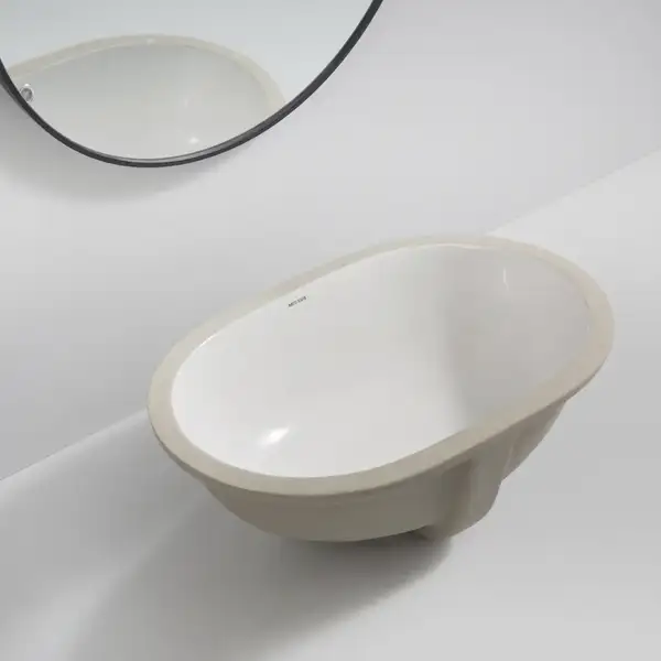 MIXXUS PREMIUM ELLIPSE-1701 Раковина врезная, белая (MP6566)