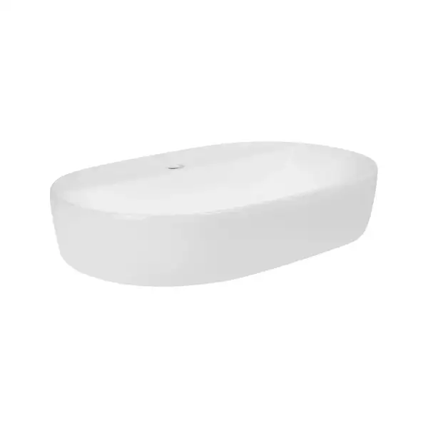 Раковина накладная Mixxus Premium ELLIPSE-0204, белая (MP6679)