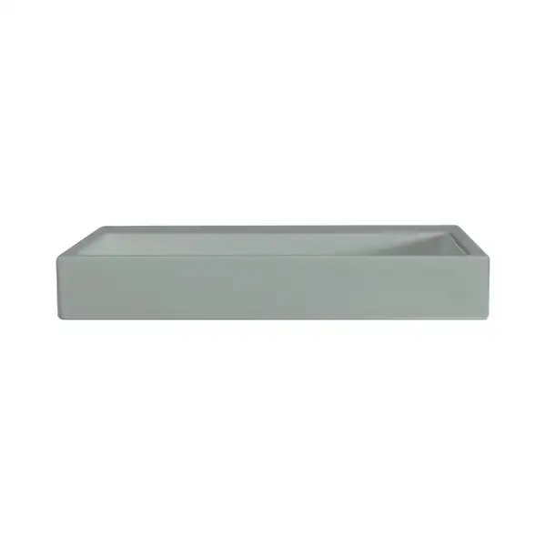 Умивальник підвісний Nic Design Cool без переливу 100х50x12.5 см, Cemento матовий (001232047)