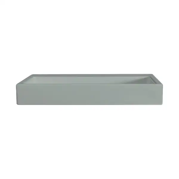 Умивальник підвісний Nic Design Cool без переливу 120х51x12.5 см, Cemento матовий (001233047)